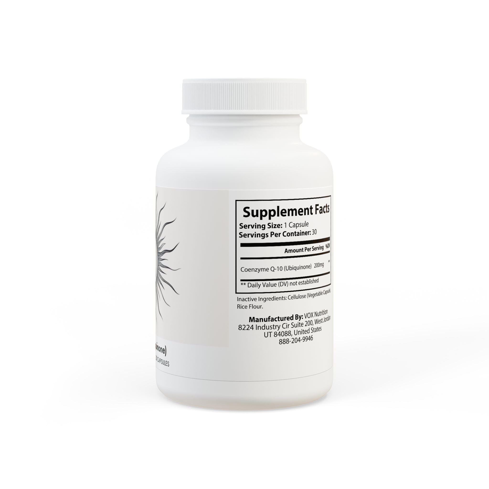 Haze CoQ10 (Ubiquinone) Supplement (30 Capsules)