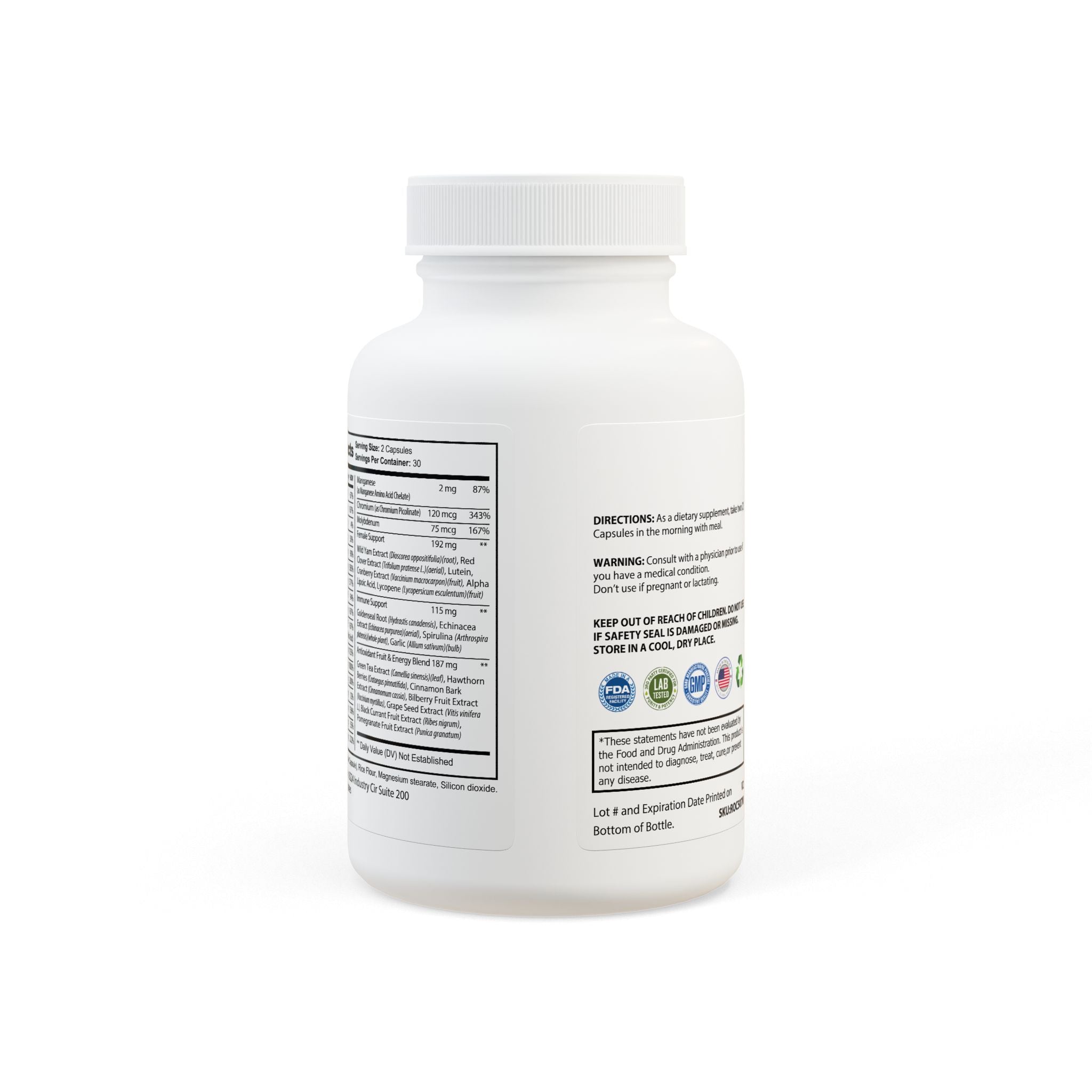 Haze Multivitamin for Women Supplement (60 Capsules)