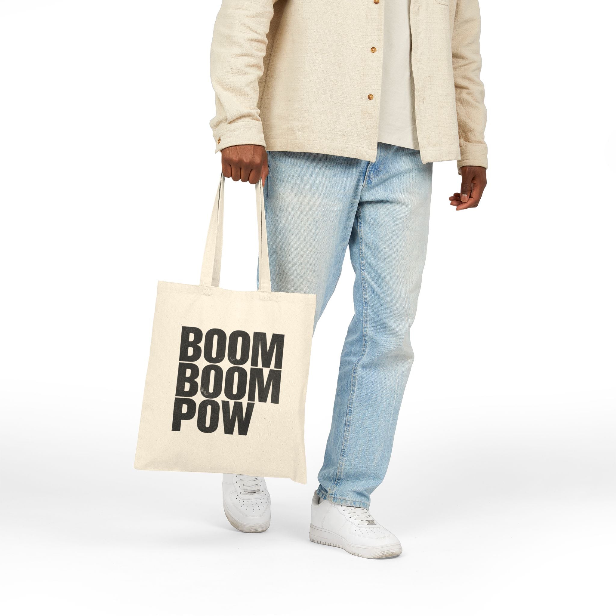 Boom Boom Pow Single Haze Tote Bag