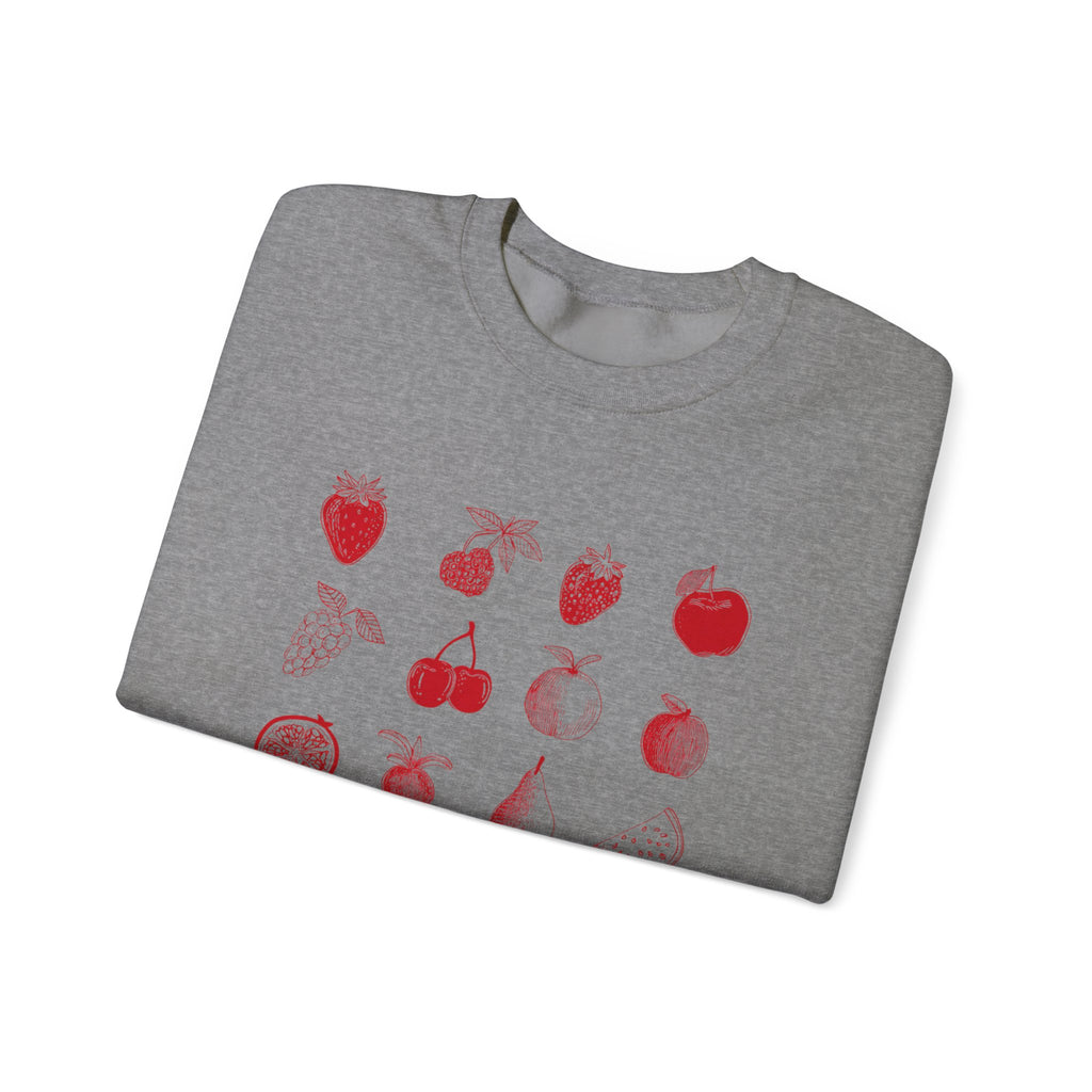 Red Single Haze Sweatshirt