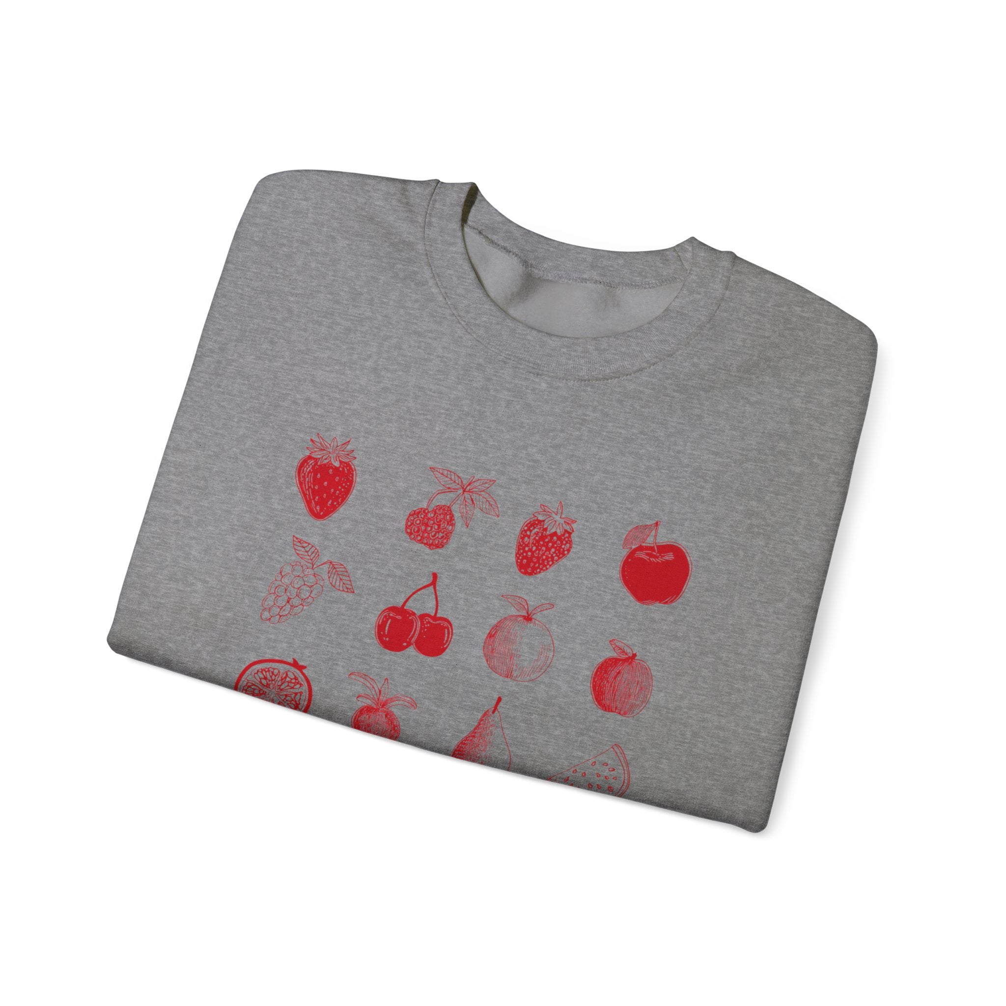 Red Single Haze Sweatshirt