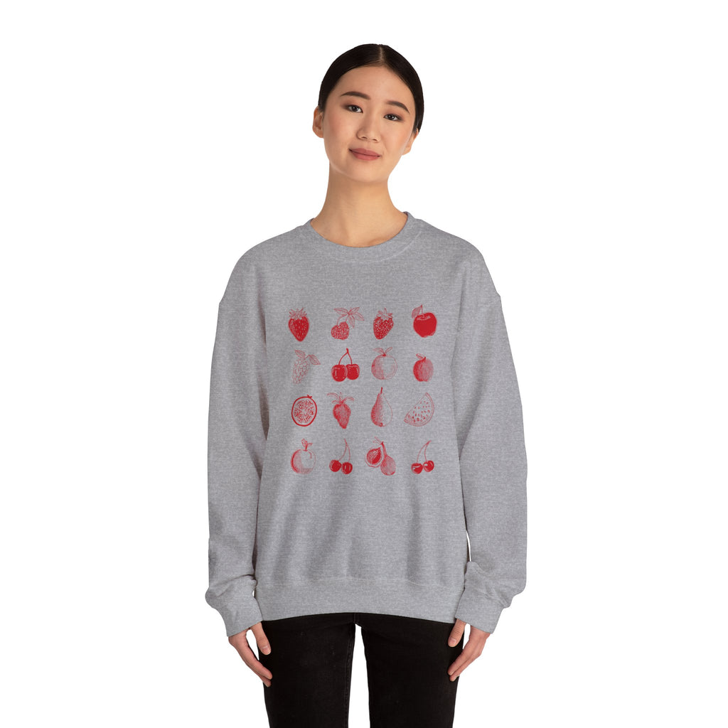 Red Single Haze Sweatshirt