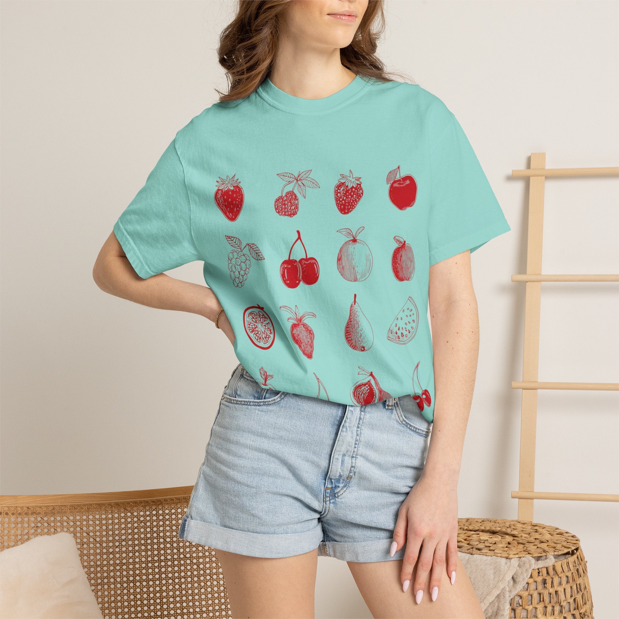 Red Single Haze T-shirt