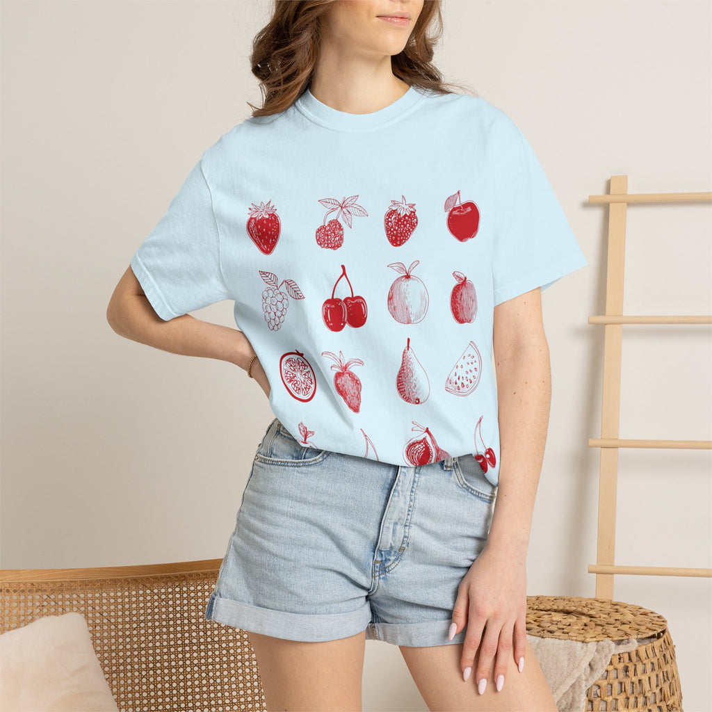 Red Single Haze T-shirt