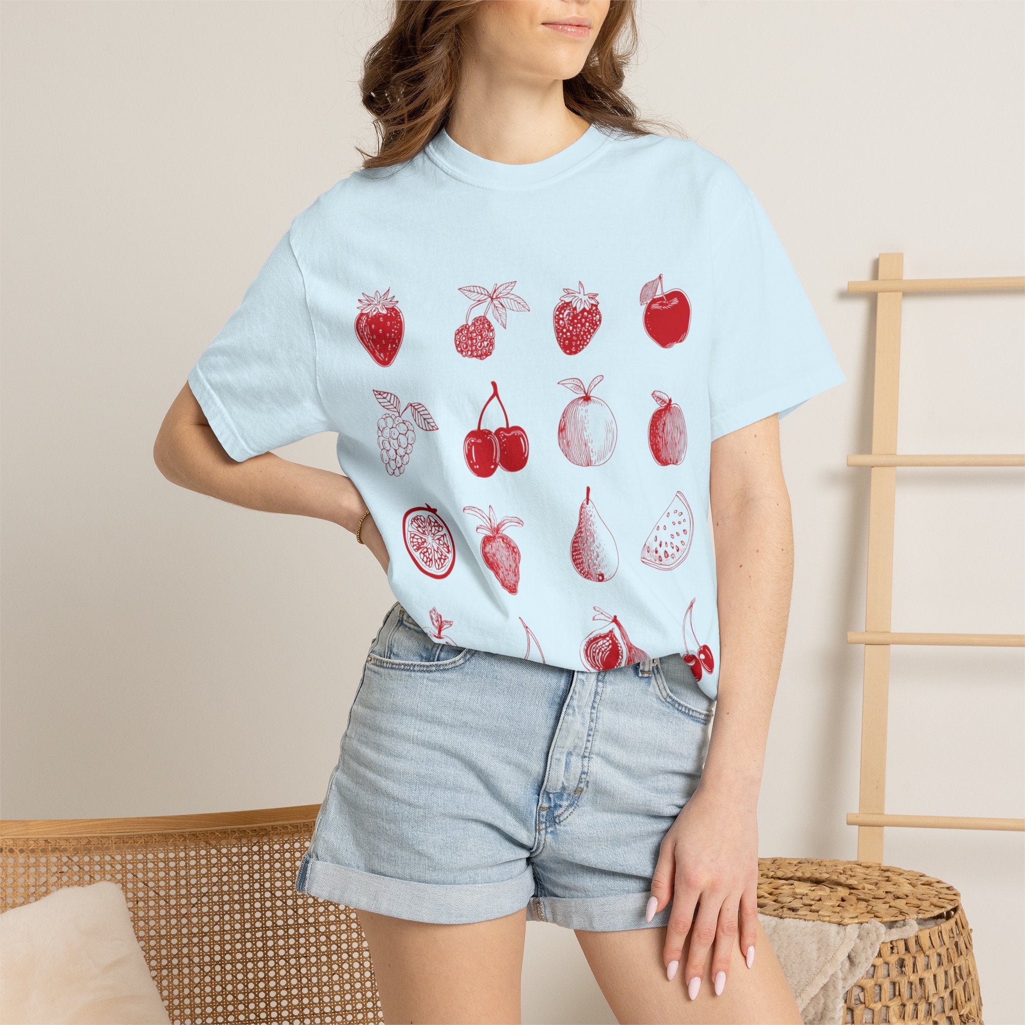 Red Single Haze T-shirt