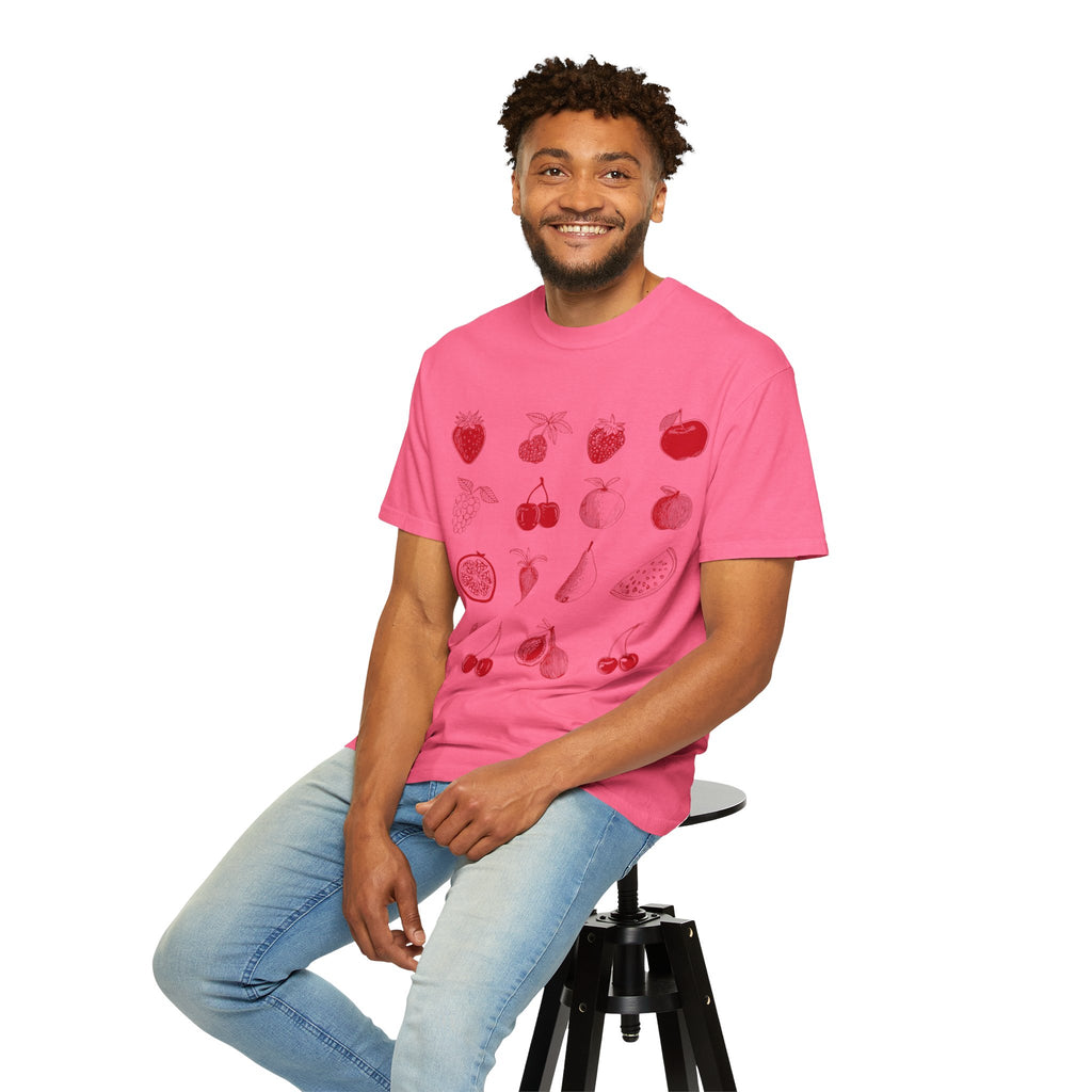 Red Single Haze T-shirt