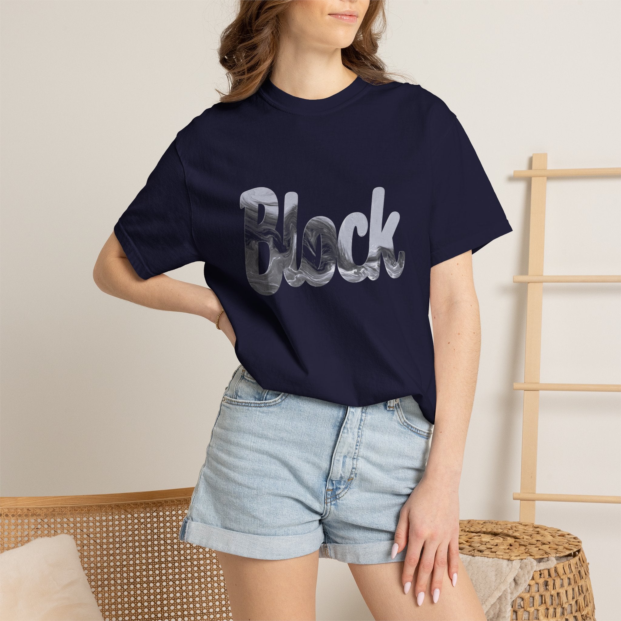 Run the Block Single Haze T-shirt