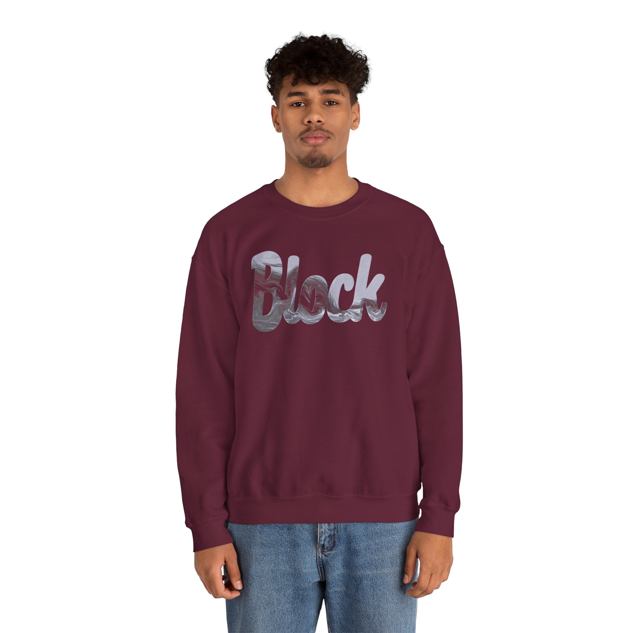 Run the Block Single Haze Sweatshirt