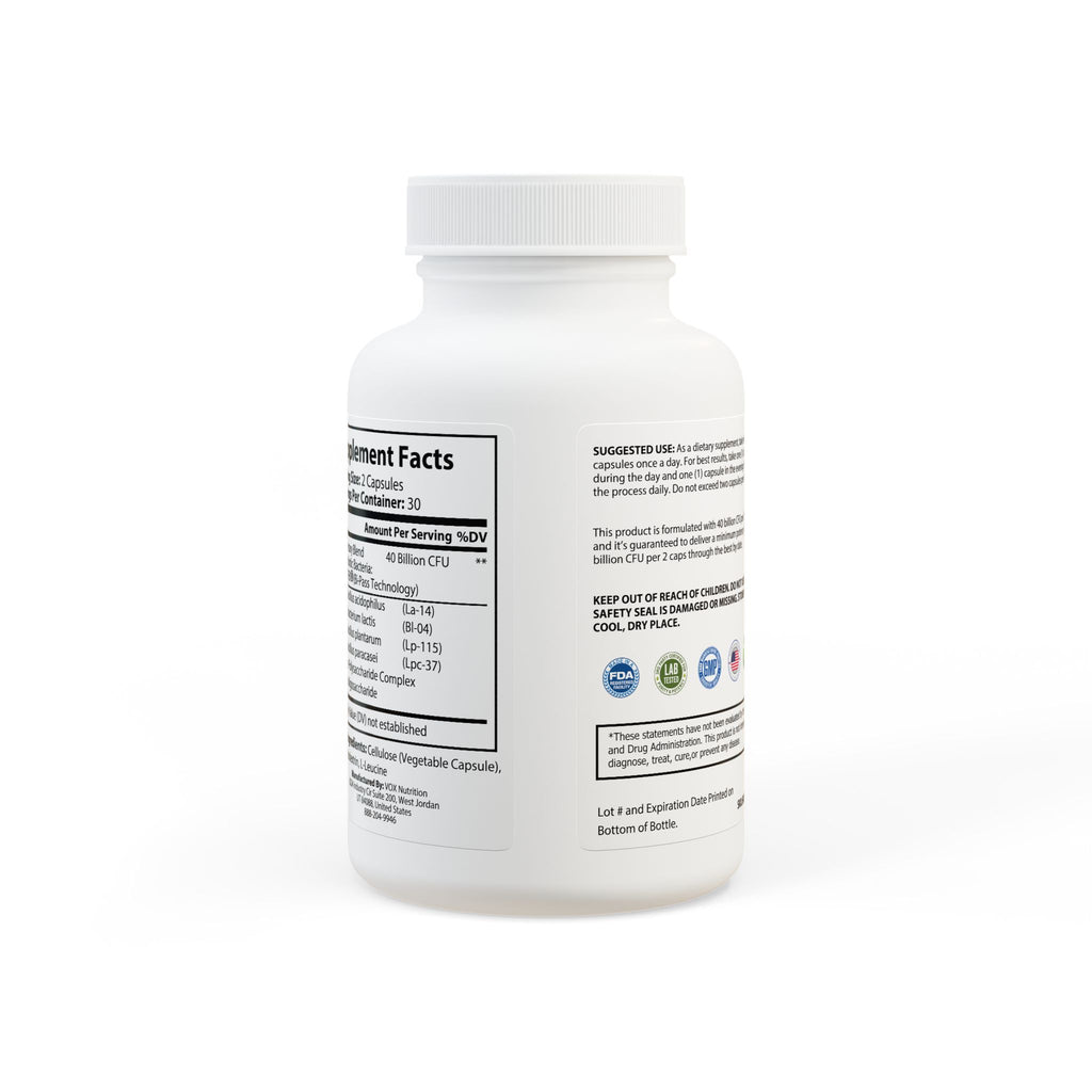 Haze Probiotics Supplement (60 Capsules)