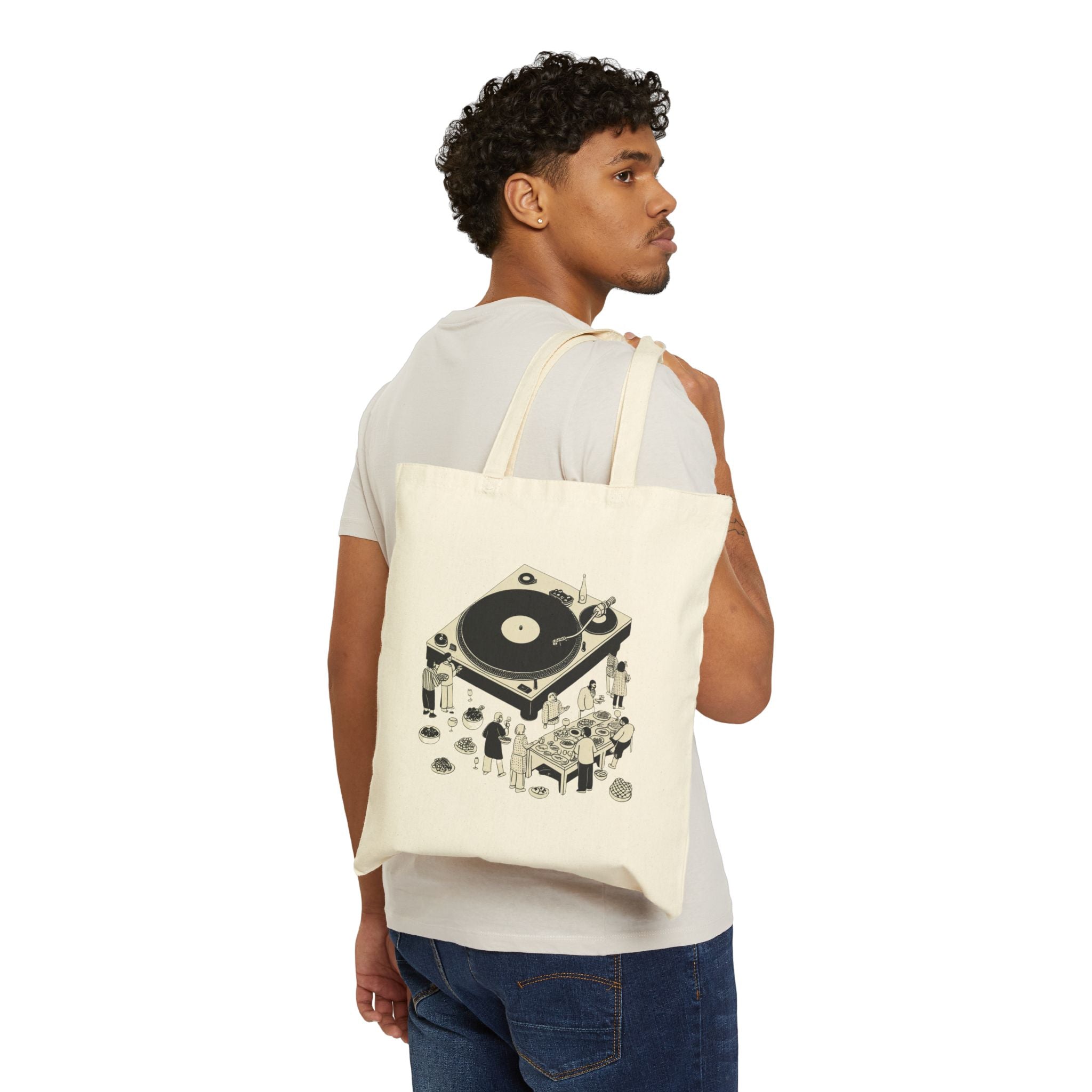Party Up Single Haze Tote Bag