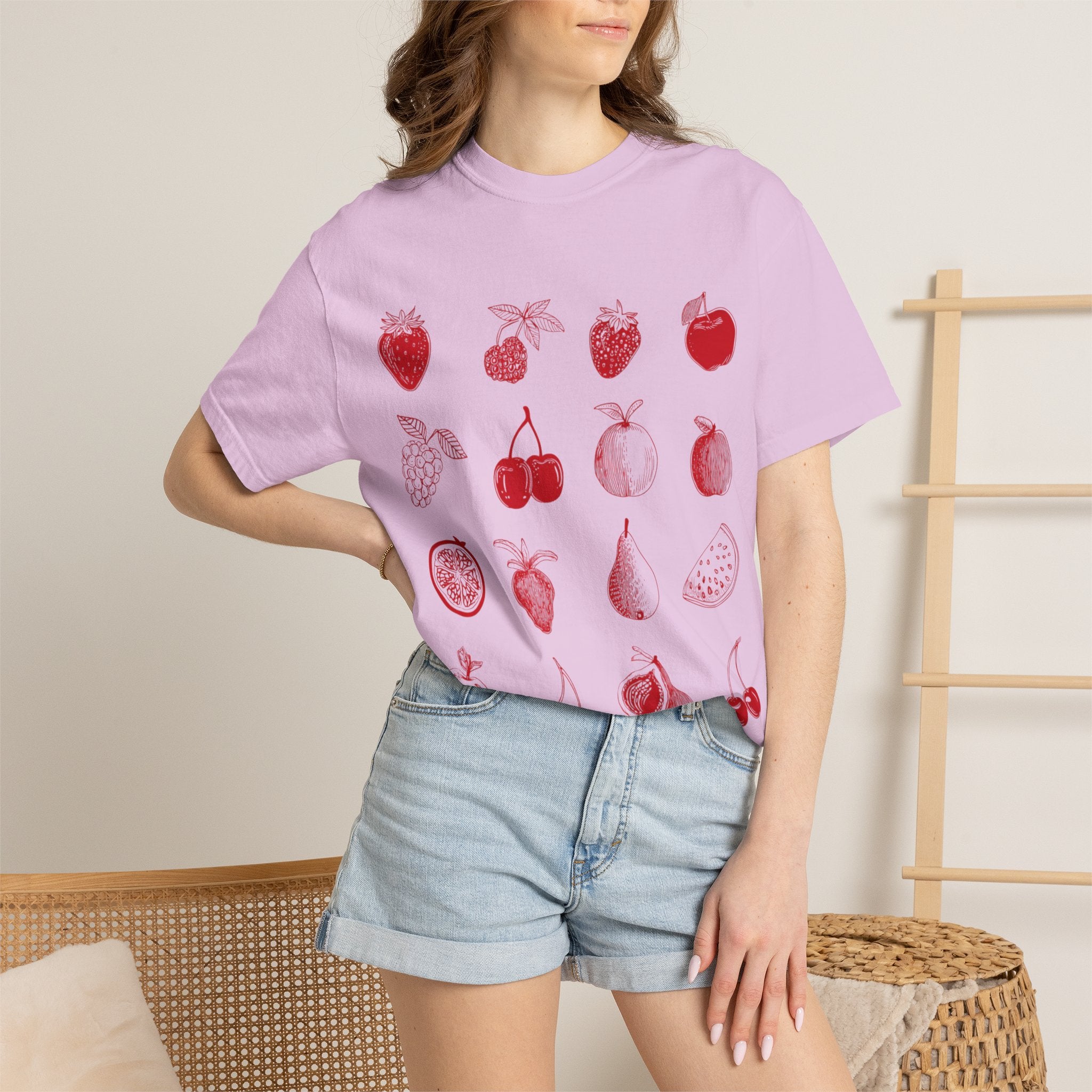 Red Single Haze T-shirt