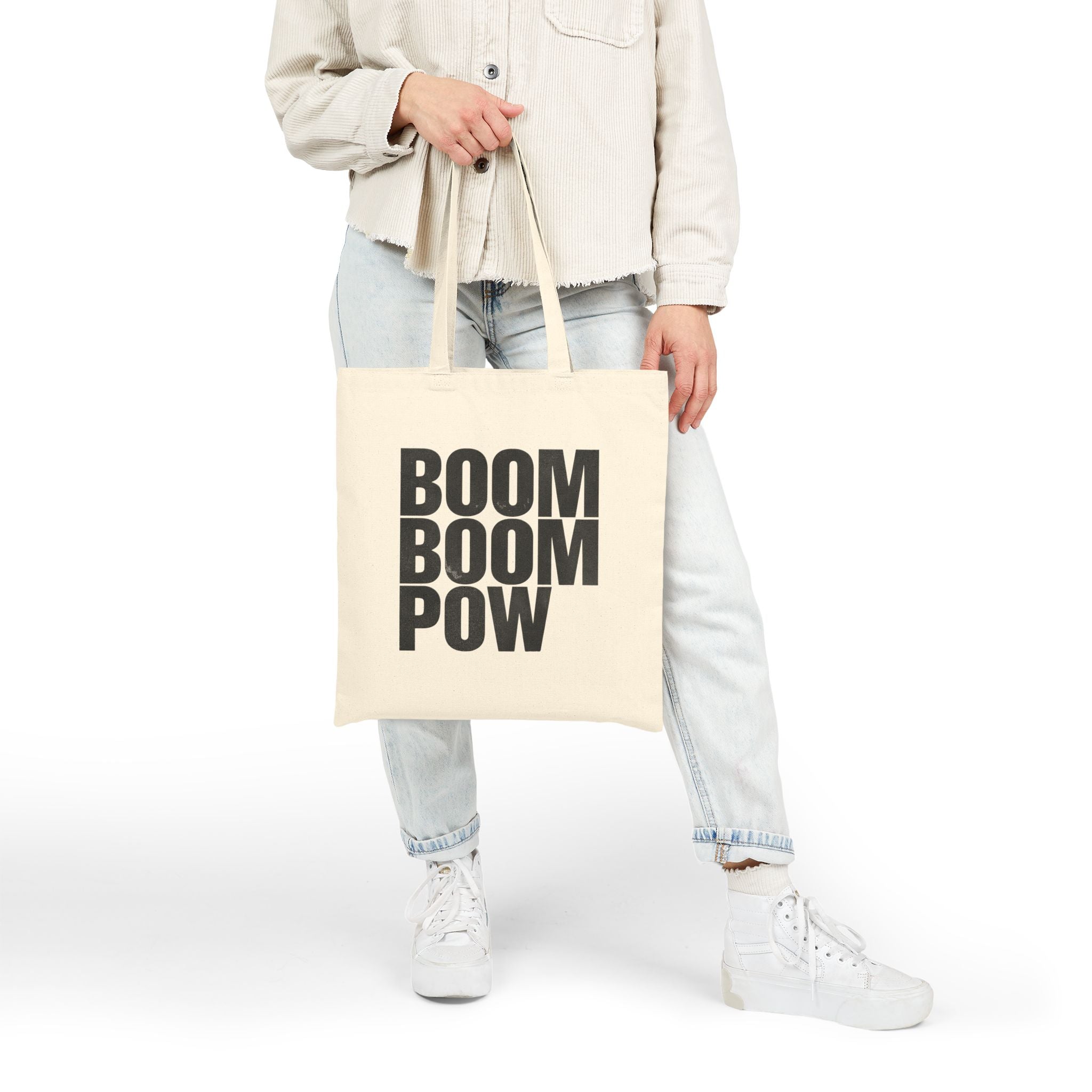 Boom Boom Pow Single Haze Tote Bag