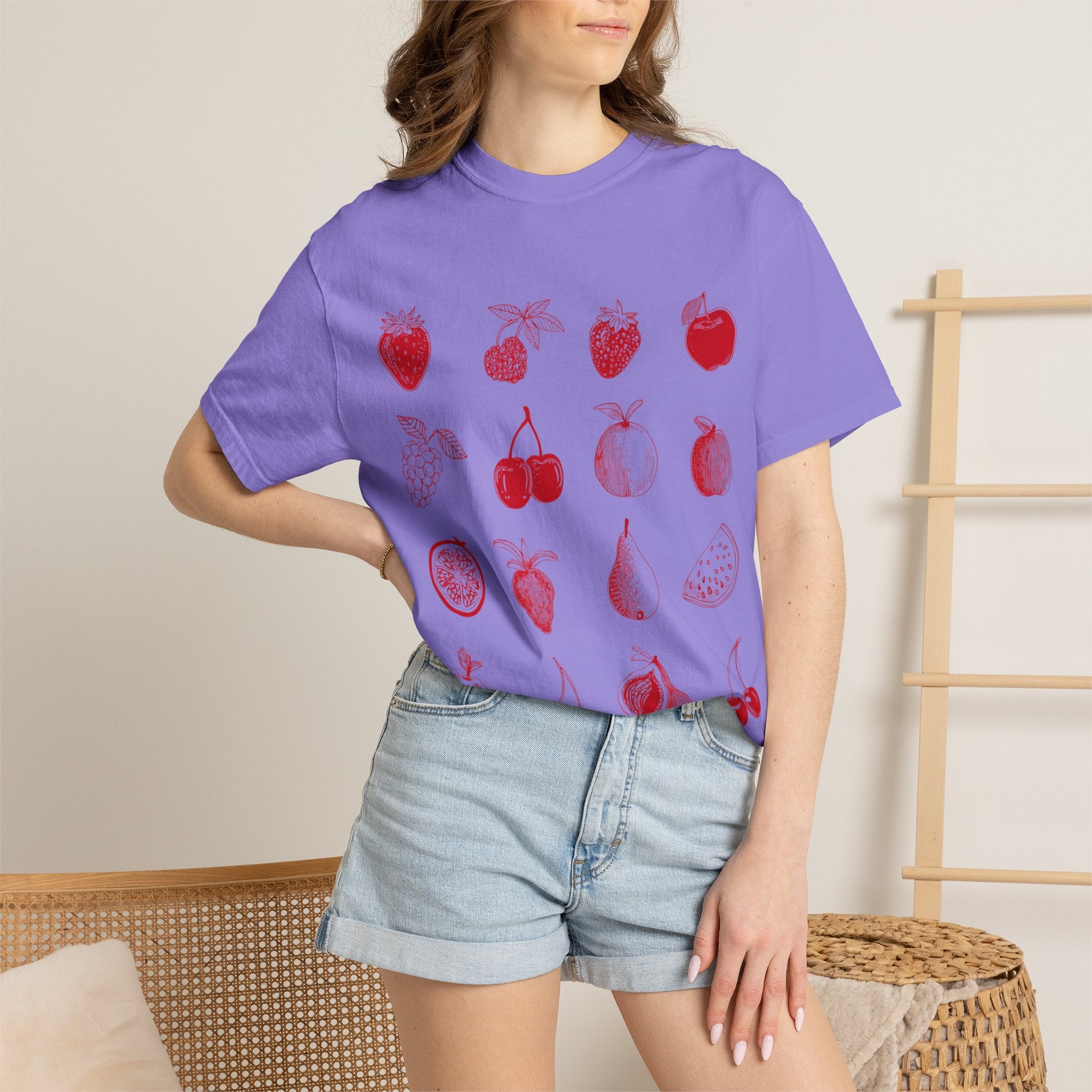 Red Single Haze T-shirt