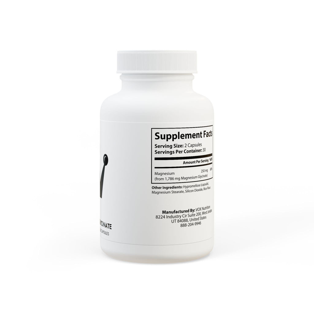 Haze Magnesium Glycinate Supplement (60 Capsules)