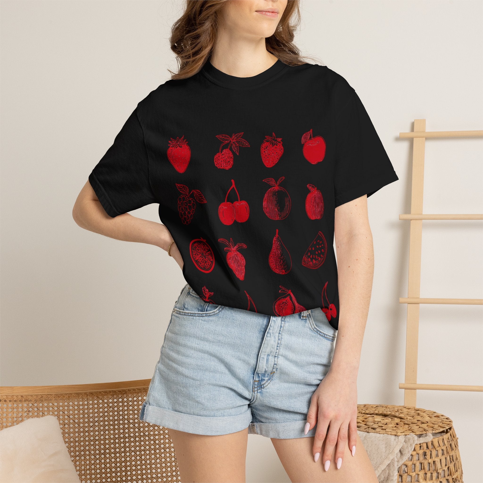 Red Single Haze T-shirt