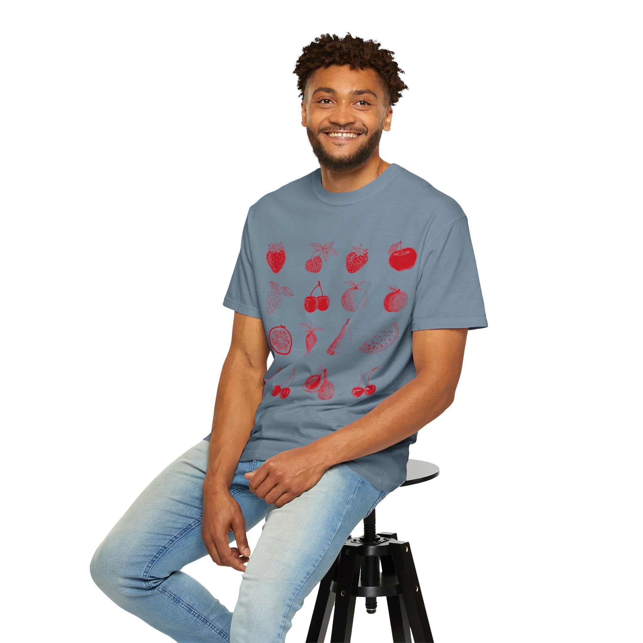 Red Single Haze T-shirt