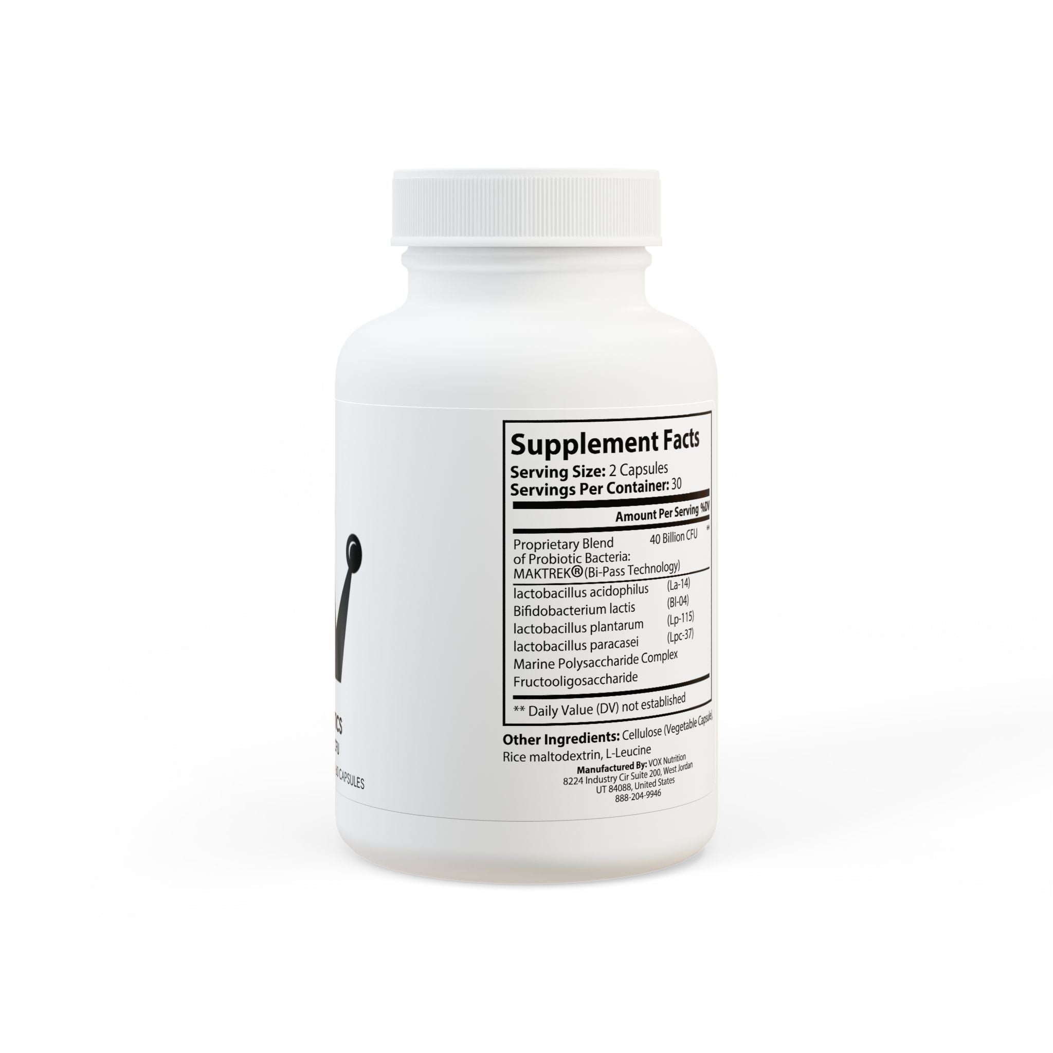 Haze Probiotics Supplement (60 Capsules)