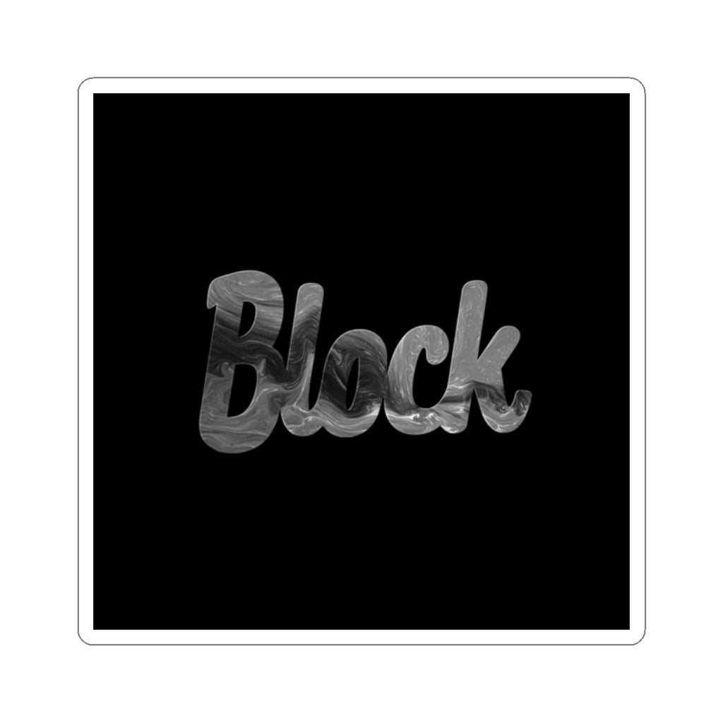 Run the Block Single Haze Stickers
