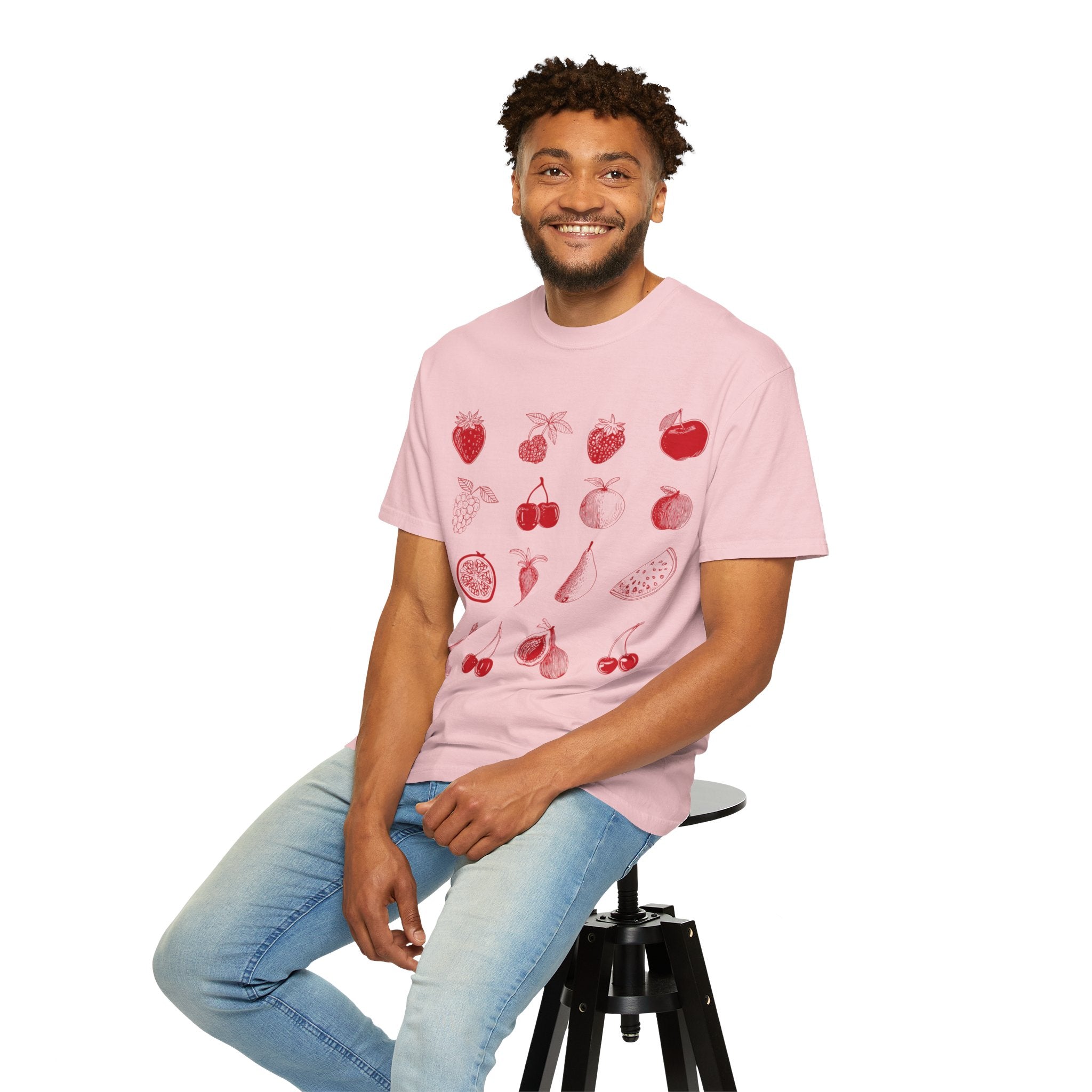 Red Single Haze T-shirt