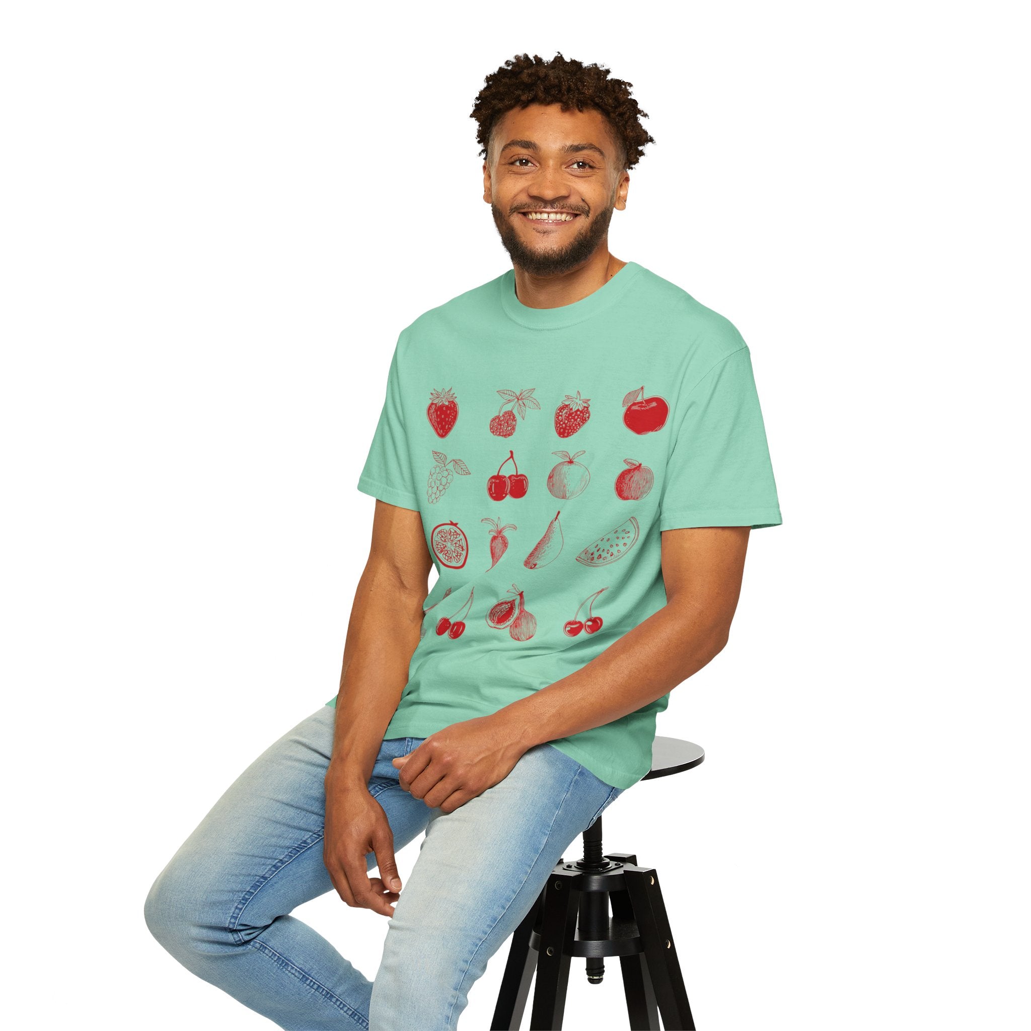 Red Single Haze T-shirt