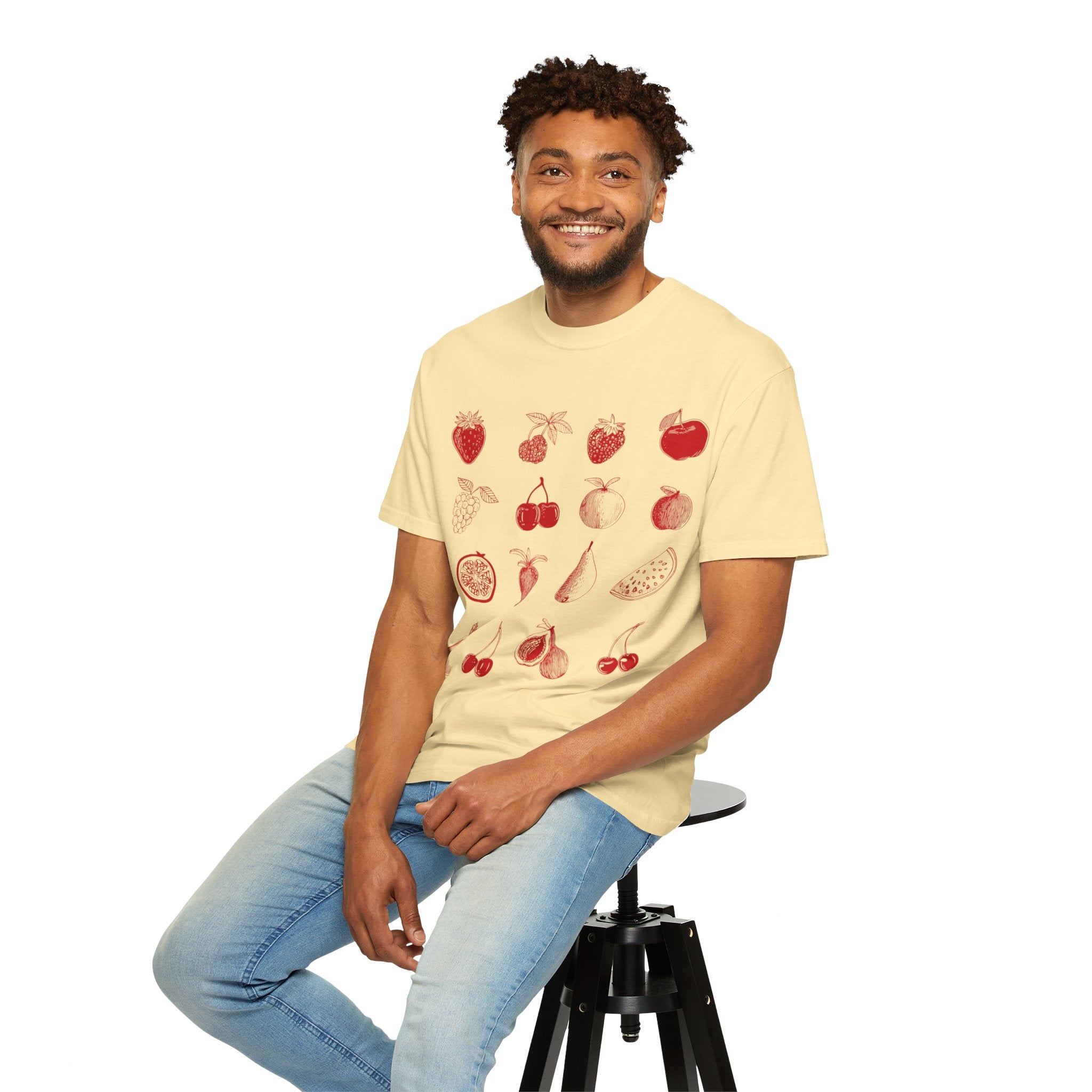 Red Single Haze T-shirt