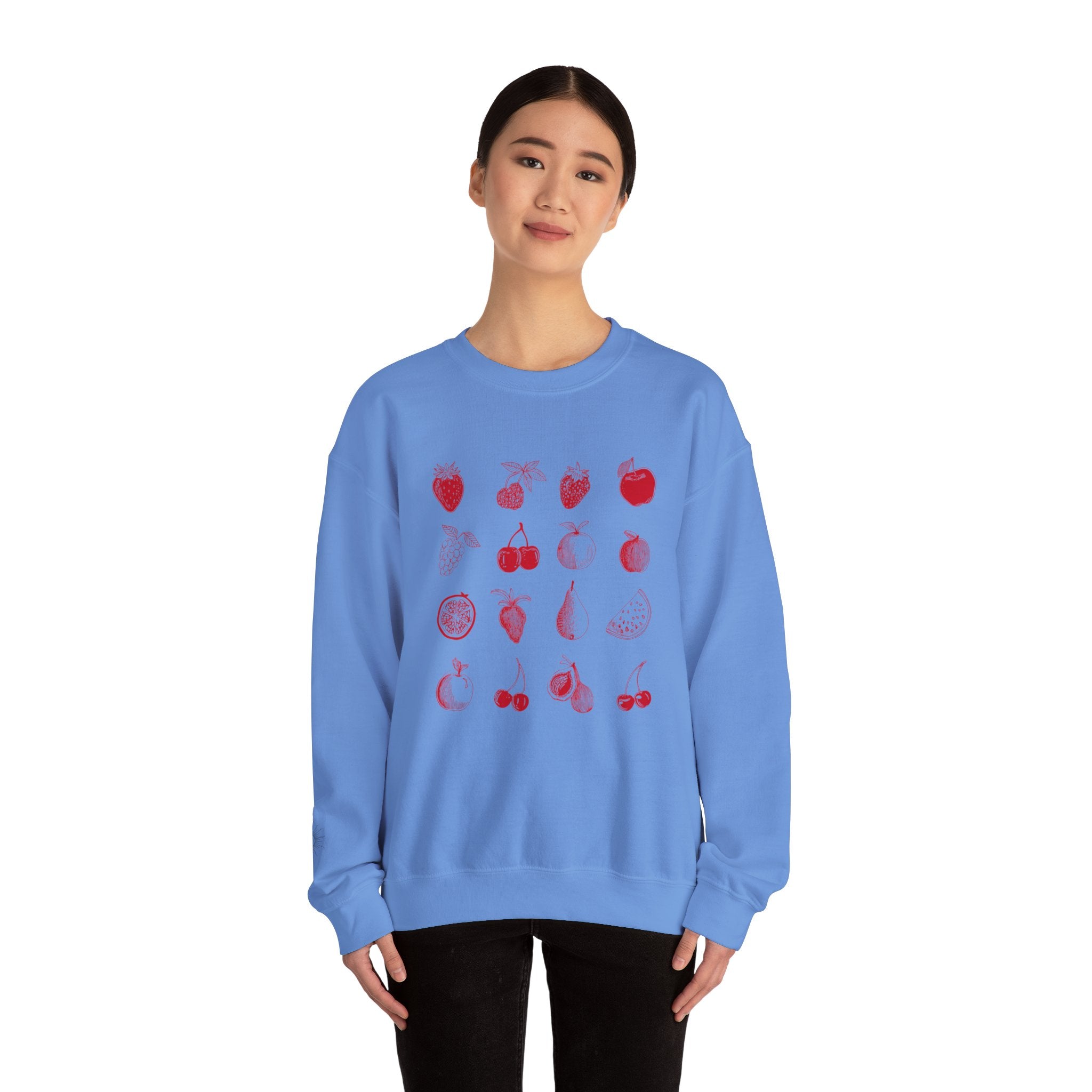 Red Single Haze Sweatshirt