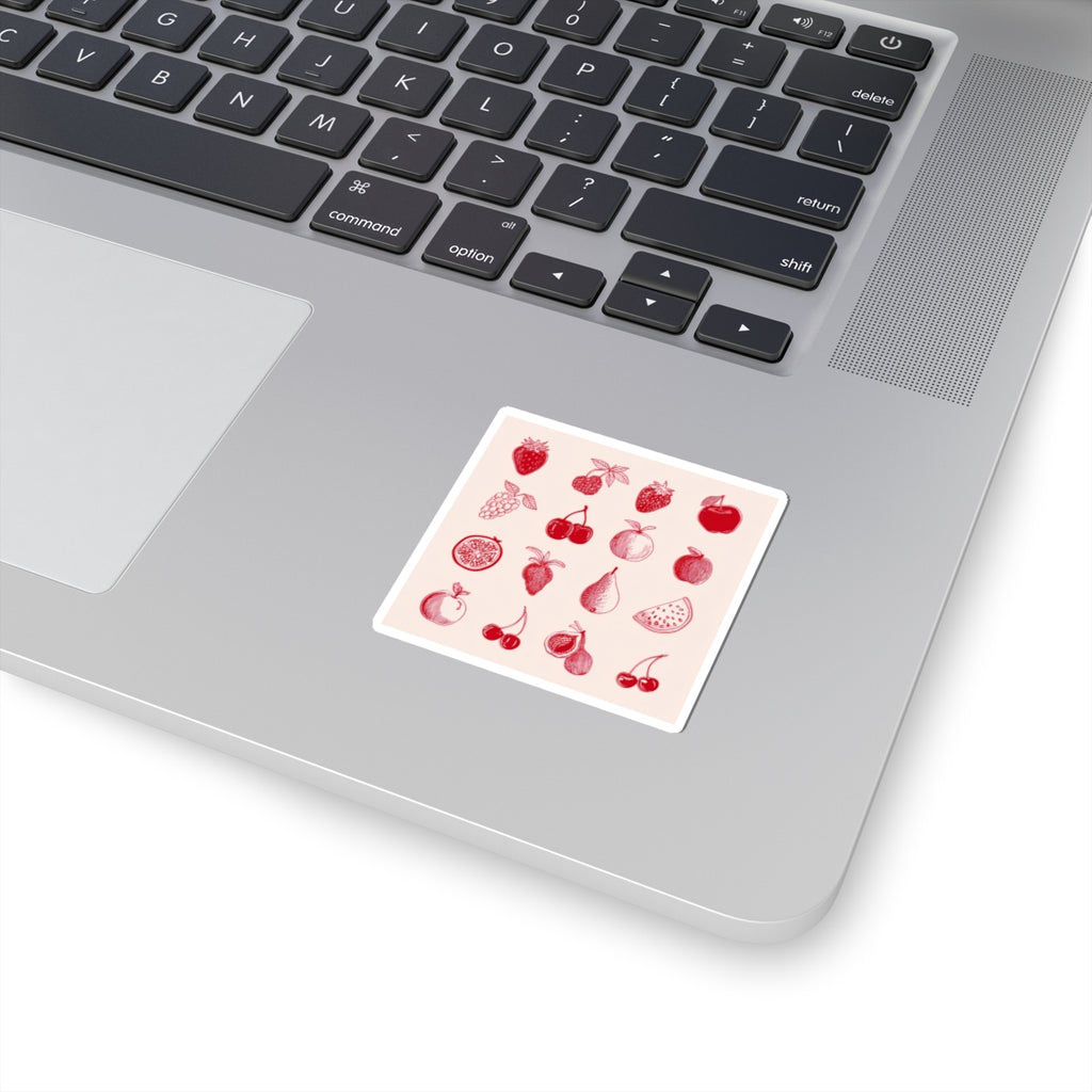 Red Single Haze Stickers