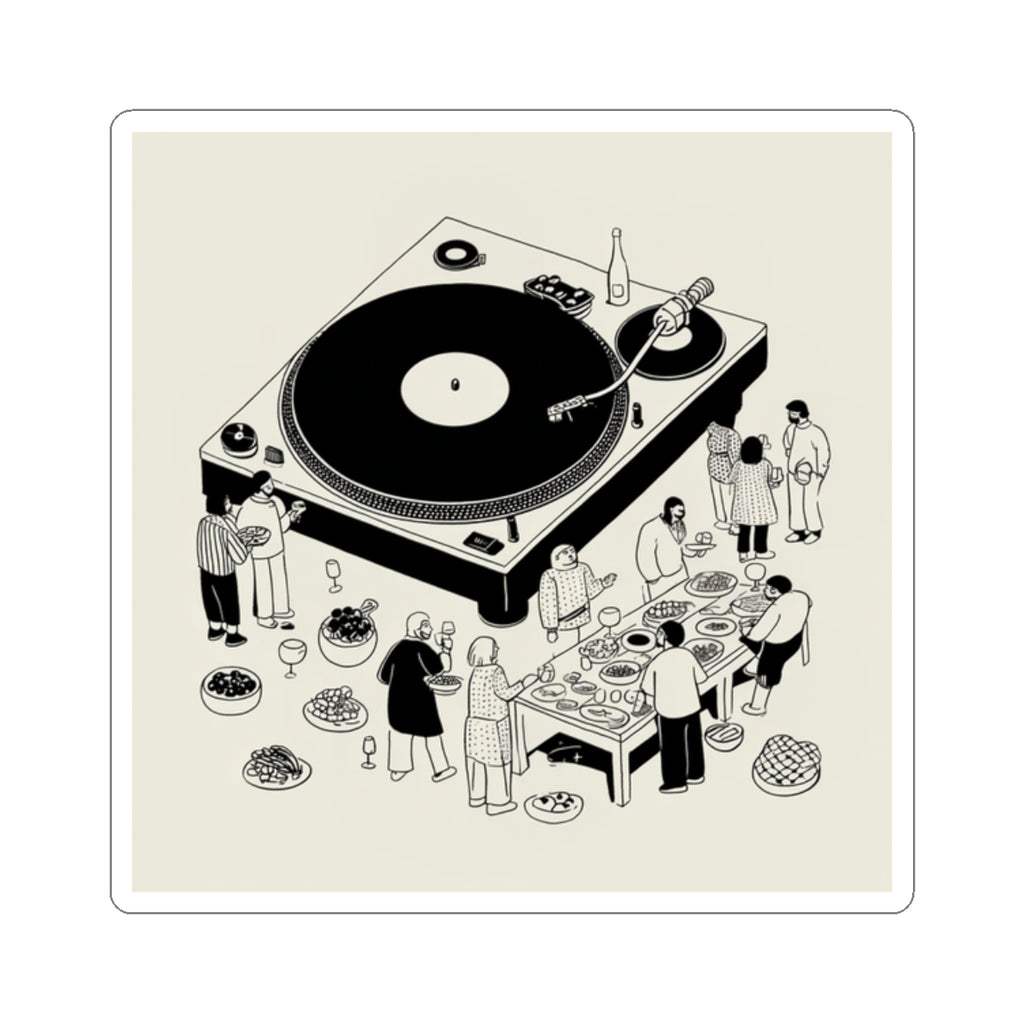 Party Up Single Haze Stickers