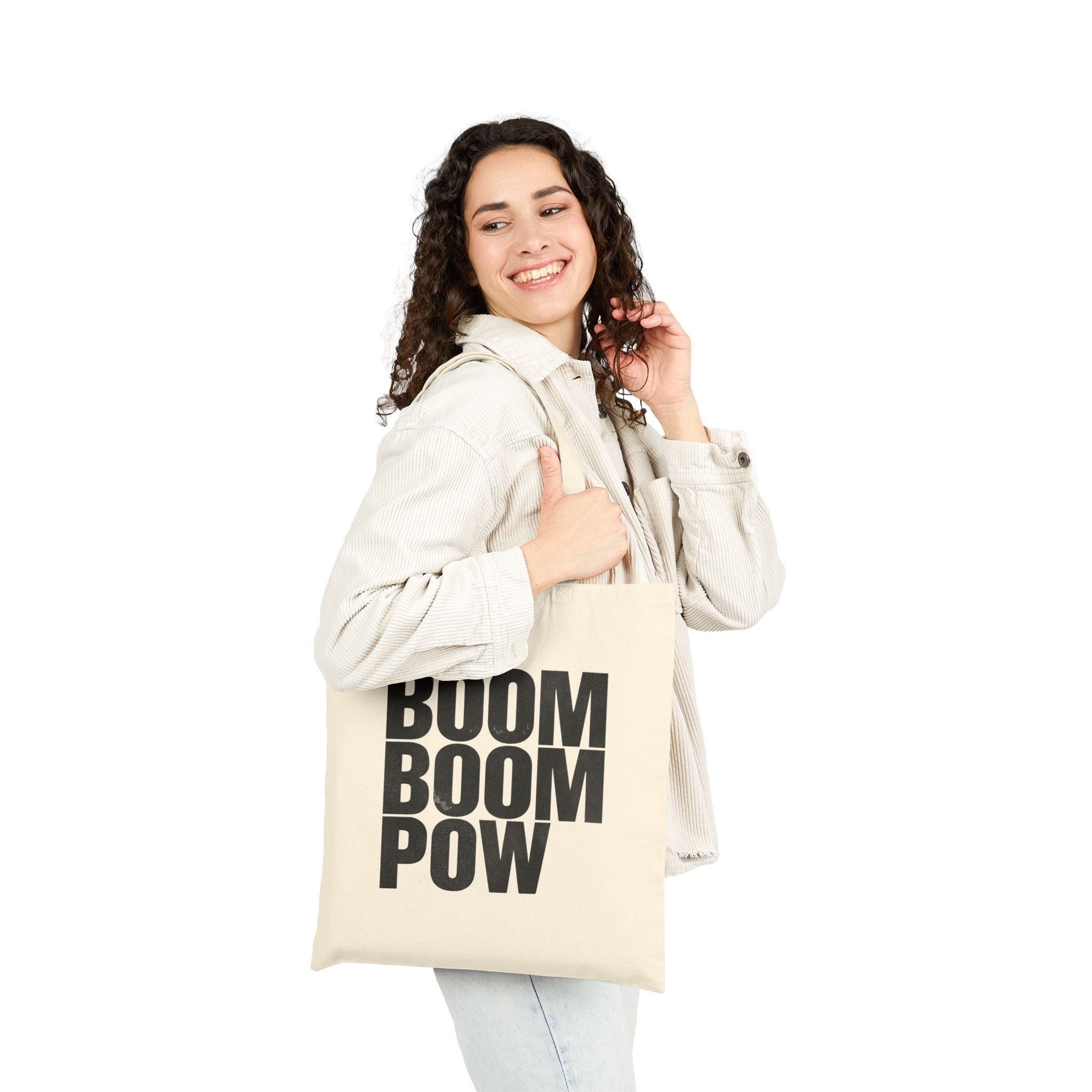 Boom Boom Pow Single Haze Tote Bag