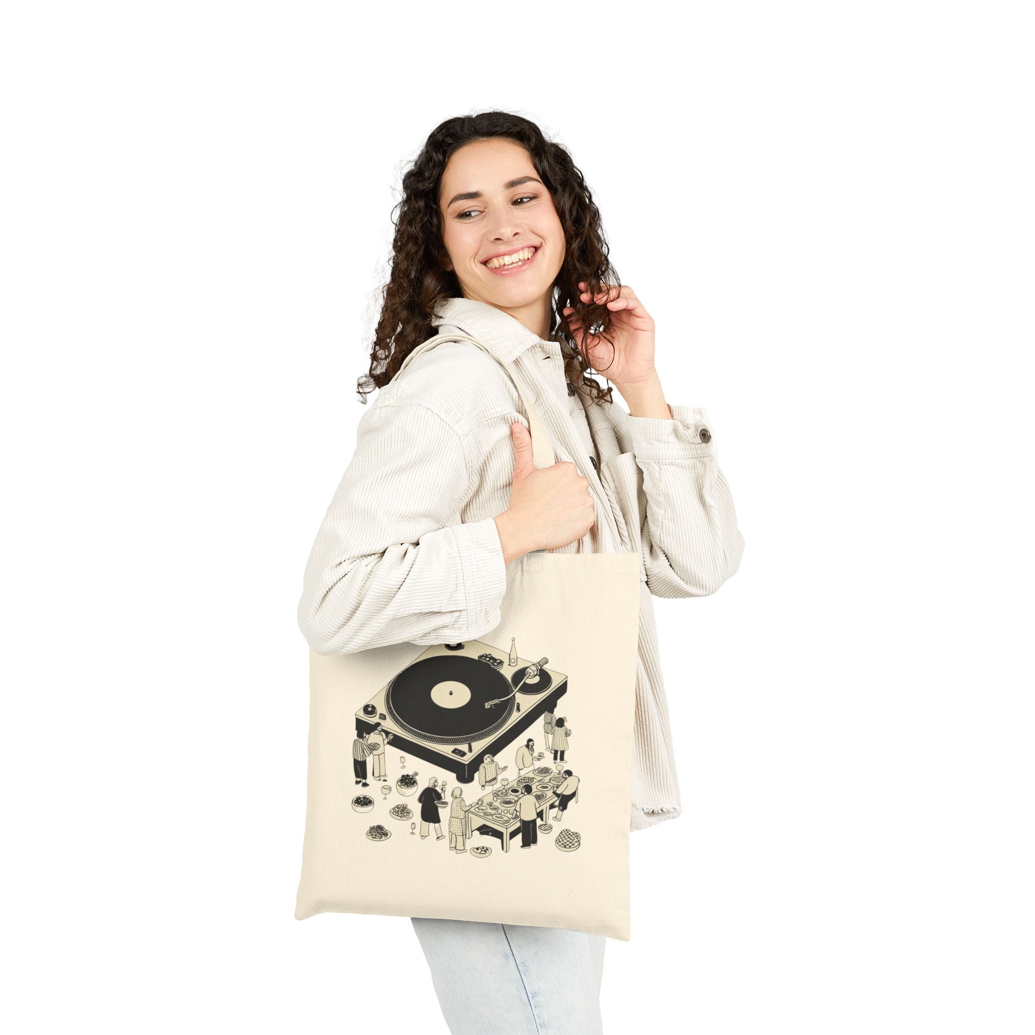 Party Up Single Haze Tote Bag