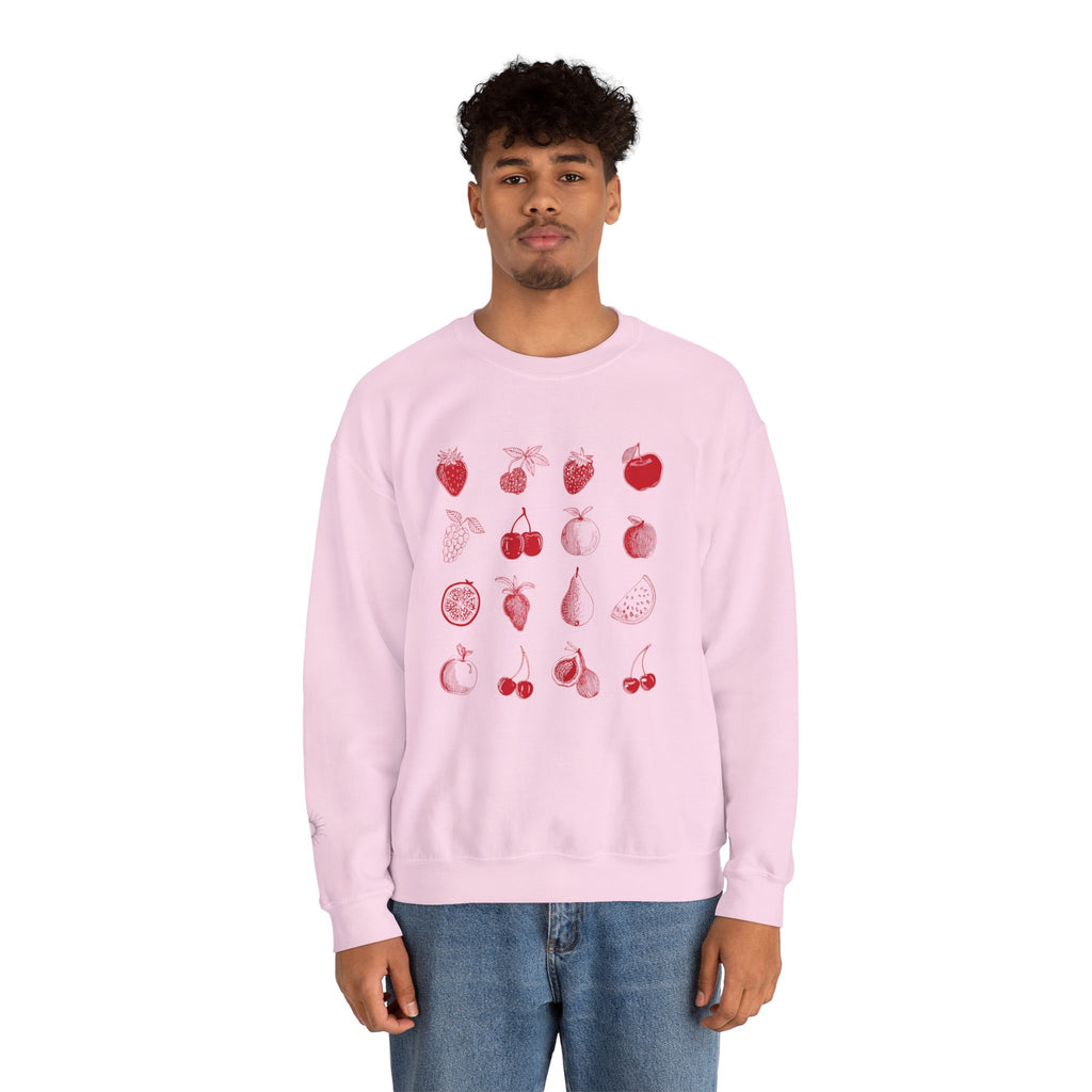 Red Single Haze Sweatshirt