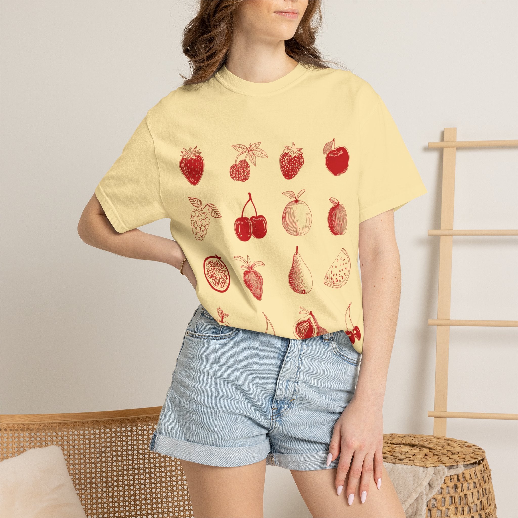 Red Single Haze T-shirt