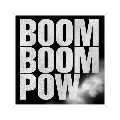 Boom Boom Pow Single Haze Stickers