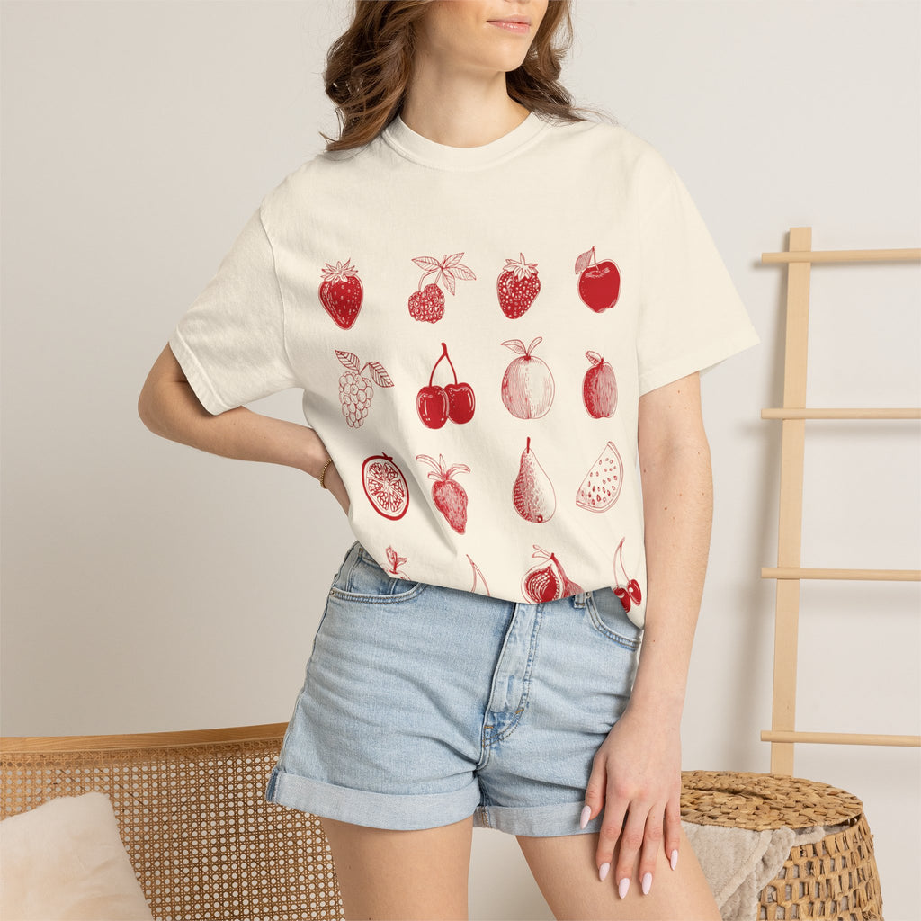 Red Single Haze T-shirt