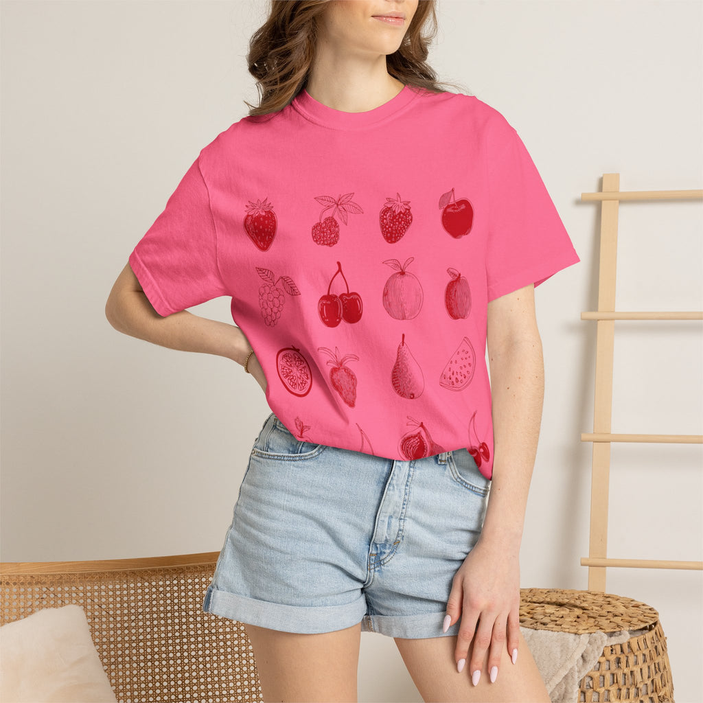 Red Single Haze T-shirt