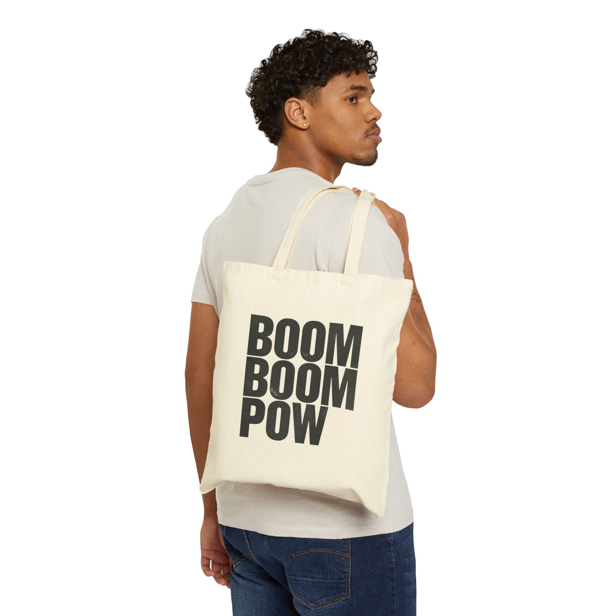 Boom Boom Pow Single Haze Tote Bag