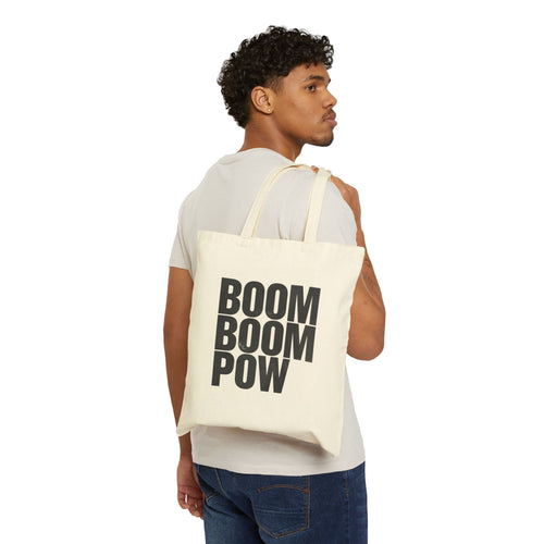 Boom Boom Pow Single Haze Tote Bag