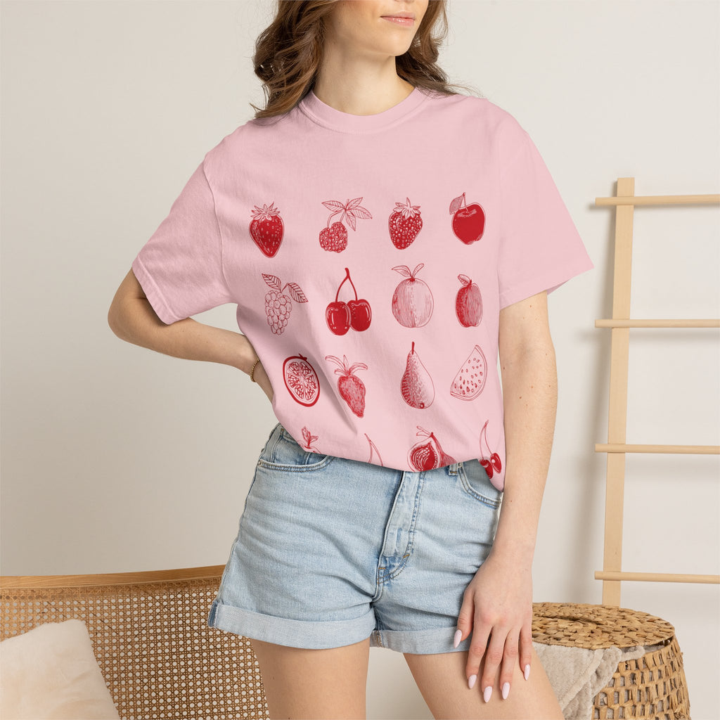 Red Single Haze T-shirt