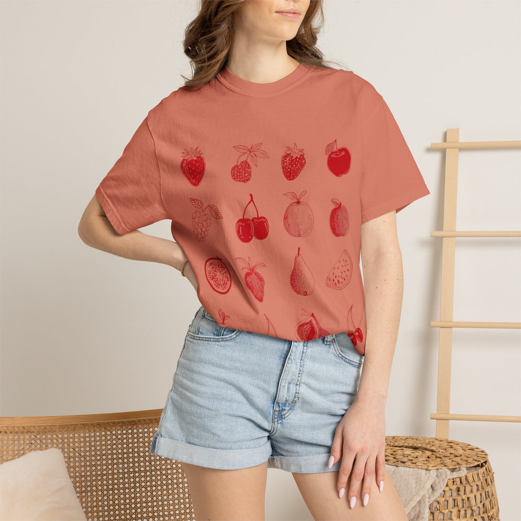 Red Single Haze T-shirt