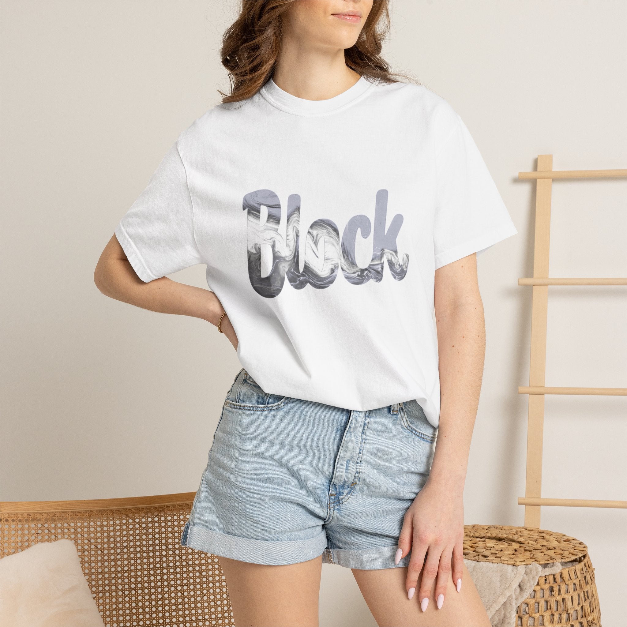 Run the Block Single Haze T-shirt