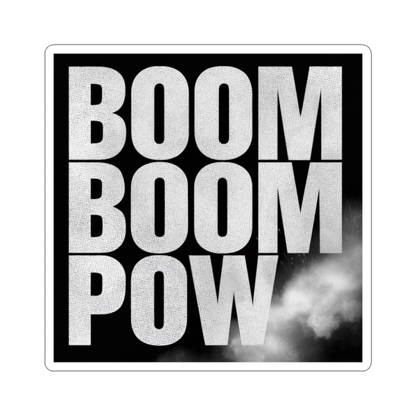 Boom Boom Pow Single Haze Stickers