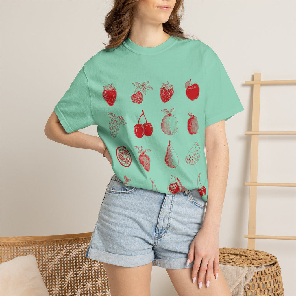 Red Single Haze T-shirt