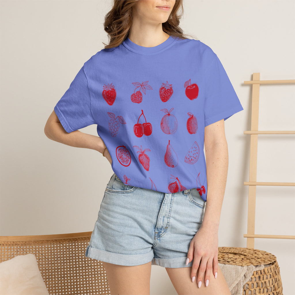 Red Single Haze T-shirt