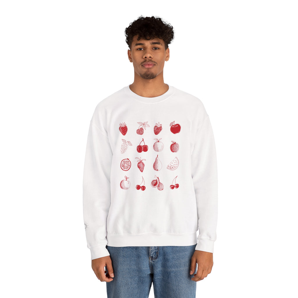 Red Single Haze Sweatshirt
