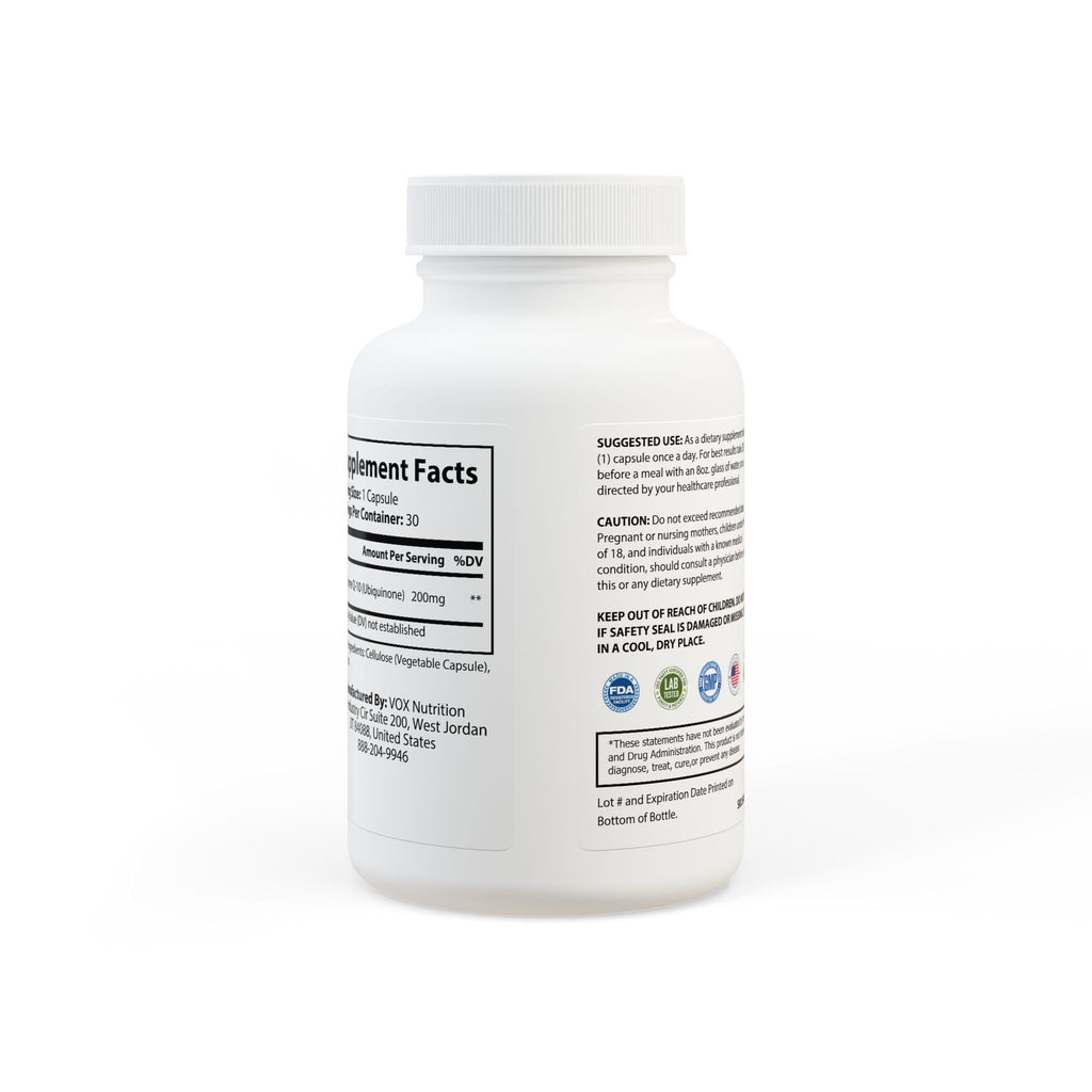 Haze CoQ10 (Ubiquinone) Supplement (30 Capsules)