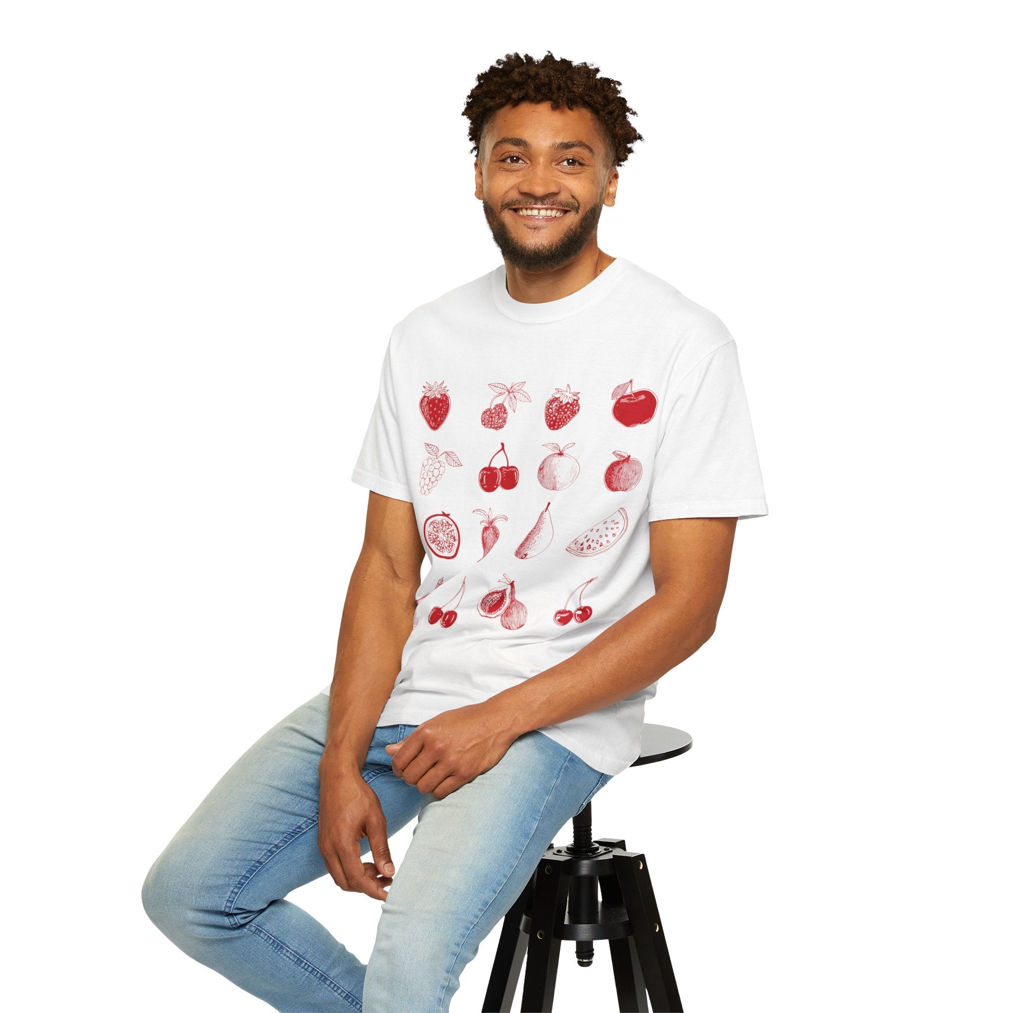 Red Single Haze T-shirt